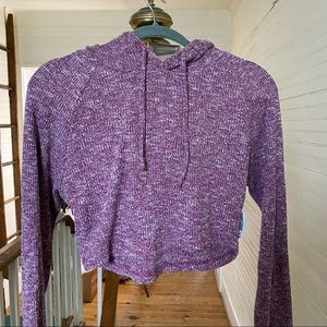 Gymshark Slounge Athleisure Crop Hoodie Size Medium